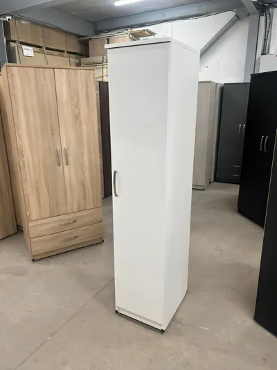 1 Door Wardrobe with Hanging Rail and Shelf, view 24