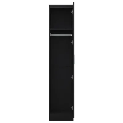 1 Door Wardrobe with Hanging Rail and Shelf, view 5