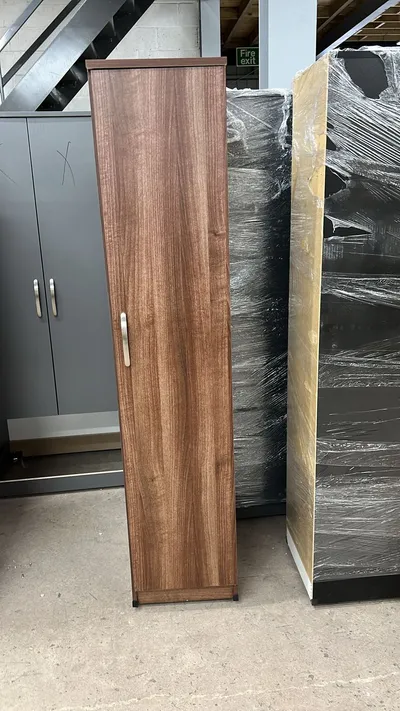 1 Door Wardrobe with Hanging Rail and Shelf, view 9