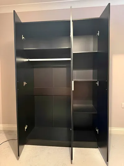 3 door wardrobe full set, view 6