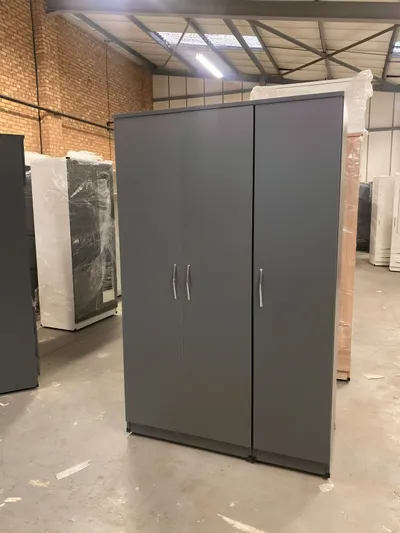 3 Door Wardrobe with Shelving and Hanging Rail, view 3