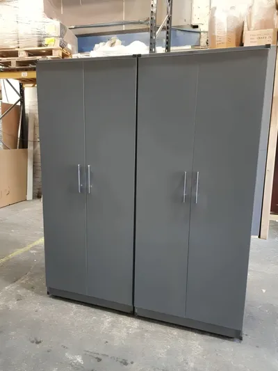 4 Door Wardrobe with Shelving and Hanging Rail, view 3