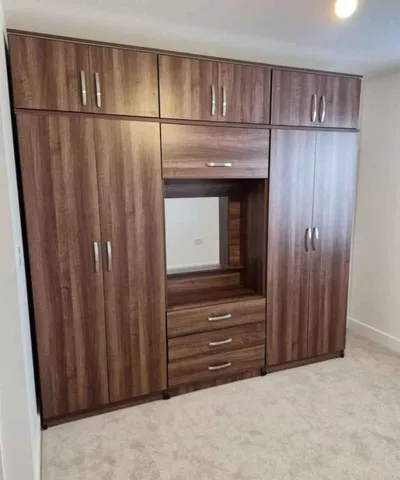 6 Door Dressing Wardrobe with Top Boxes, view 6