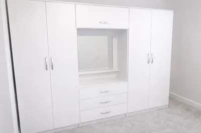 6 Door Dressing Wardrobe, view 2