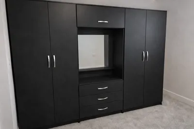 6 Door Dressing Wardrobe, view 3
