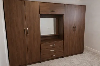 6 Door Dressing Wardrobe, view 5