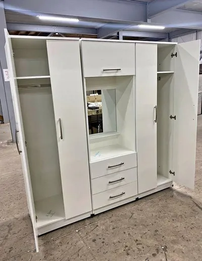 6 Door Dressing Wardrobe, view 7