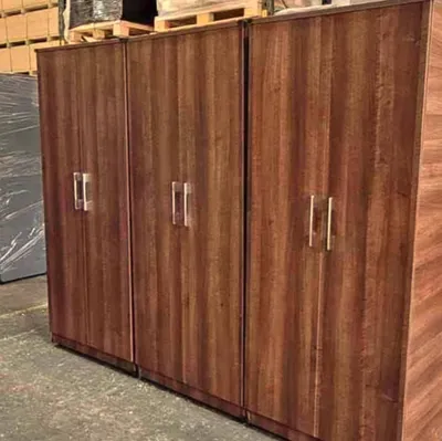 6 Door Plain Wardrobe, view 6