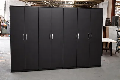 8 Door Wardrobe with Hanging Rail and Shelving, view 2