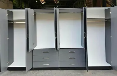 8 Door Wardrobe – Large Storage Design, view 7