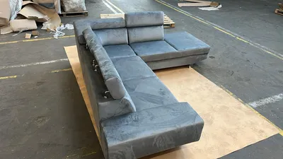 Arctic Corner Sofa Bed with Storage – Modern L-Shape Convertible Sofa (Grey, Black, Cream), view 11