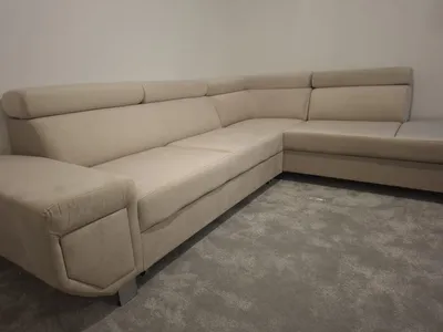 Arctic Corner Sofa Bed with Storage – Modern L-Shape Convertible Sofa (Grey, Black, Cream), view 7