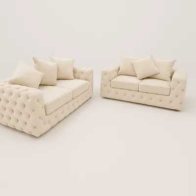 Ashton 3+2 Seater Sofa Scattered back cushions, view 2