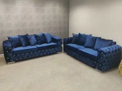 Ashton 3+2 Seater Sofa Scattered back cushions, view 3