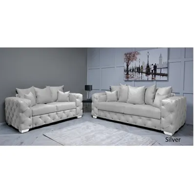 Ashton 3+2 Seater Sofa Scattered back cushions, view 5