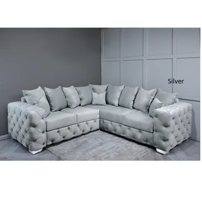 Ashton 5 Seater Corner Sofa Scattered back cushions, view 5