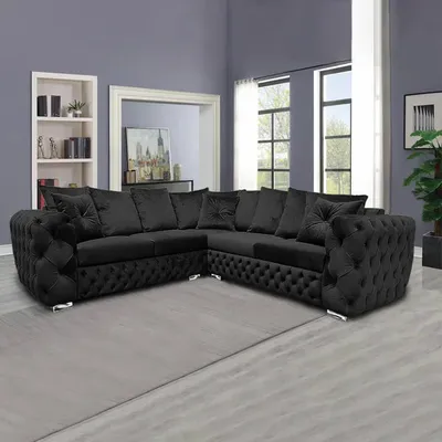 Ashton 5 Seater Corner Sofa Scattered back cushions, view 8