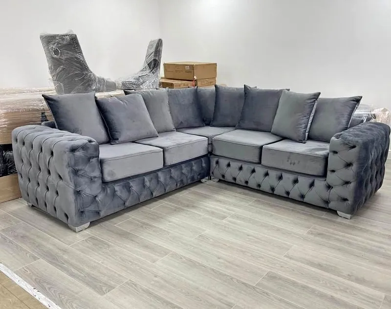 Ashton 5 Seater Corner high back Sofa