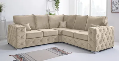 Ashton 5 Seater Corner high back Sofa, view 2