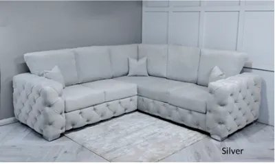 Ashton 5 Seater Corner high back Sofa, view 4