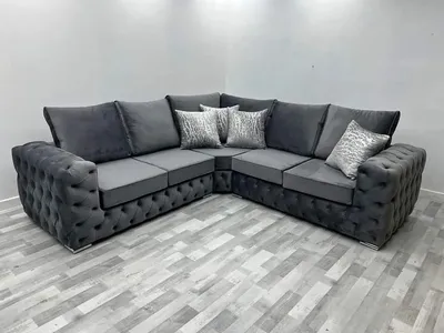 Ashton 5 Seater Corner high back Sofa, view 6