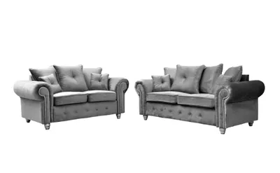 Ashwin 3+2 Seater Scattered Back Corner Sofa, view 6