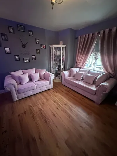 Ashwin 3+2 Seater Scattered Back Corner Sofa, view 7