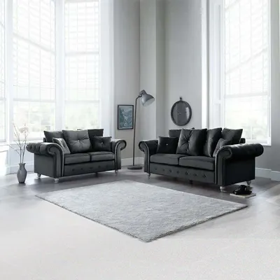 Ashwin 3+2 Seater Scattered Back Corner Sofa, view 9