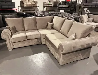 Ashwin 5-Seater High Back Corner Sofa, view 3