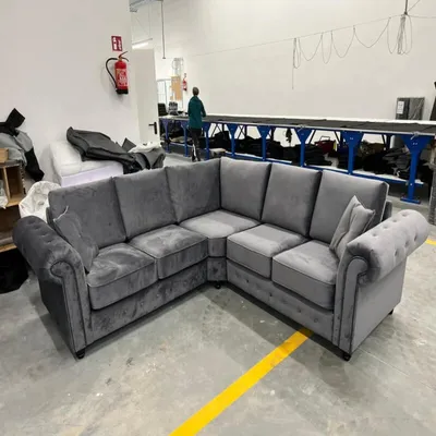 Ashwin 5-Seater High Back Corner Sofa, view 6