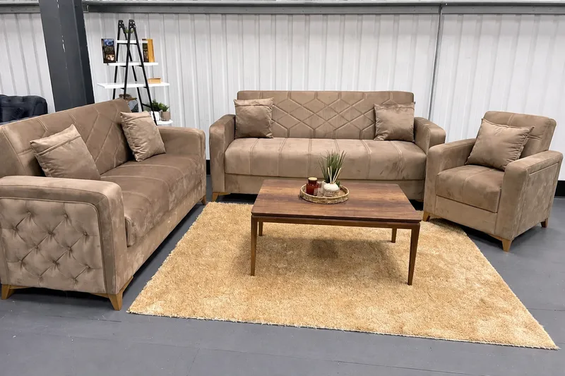 Beige Chester Sofa Bed – Modern Comfort in a Timeless Neutral Tone