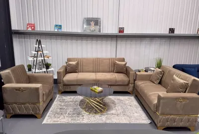 Beige Istanbul Sofa Bed – Modern Comfort with Elegant Versatility