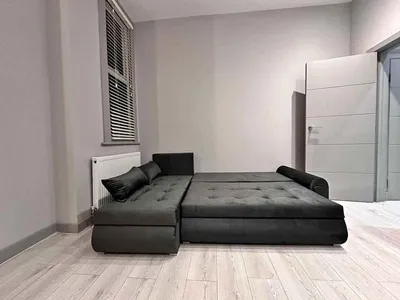 Berlin sofa bed dark gray velvet, view 6