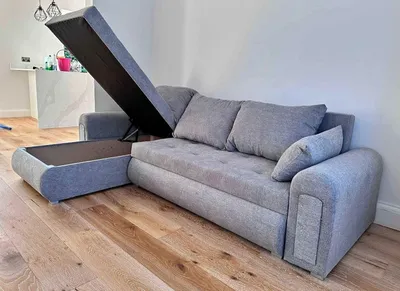 Berlin sofa bed gray, view 5