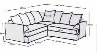 Dylan Sofa corner 4 seater Jumbo cord, view 21