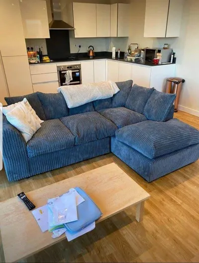 Dylan Sofa corner 4 seater Jumbo cord, view 6