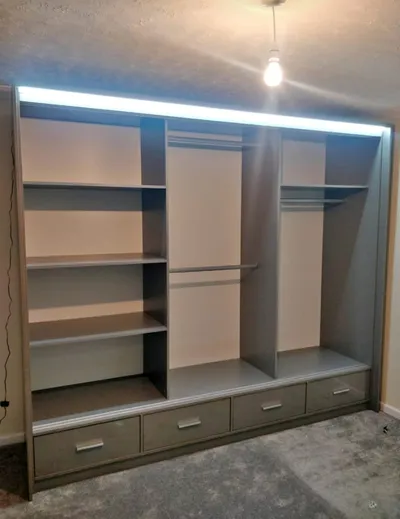 Florence Sliding Door Wardrobe – Modern Elegance with Smart Storage, view 6