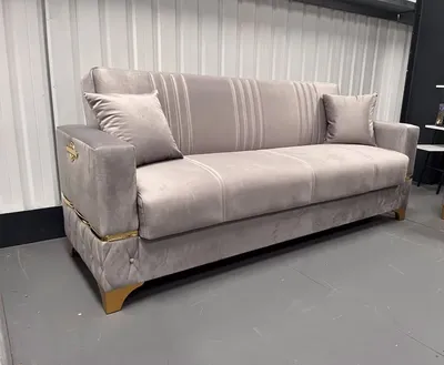 Grey Istanbul Sofa – Modern Luxury & Timeless Comfort, view 2