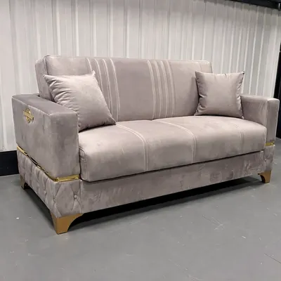 Grey Istanbul Sofa – Modern Luxury & Timeless Comfort, view 3