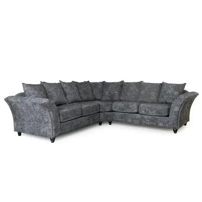 Harrison 5 Seater Corner Sofa | Modern Fabric | Sofa for Living Room, view 3
