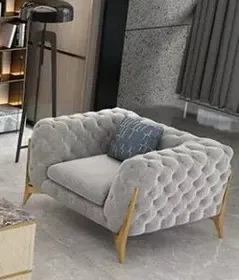 Luxury Chesterfield Armchair – Classic Tufted Design & Timeless Comfort, view 4