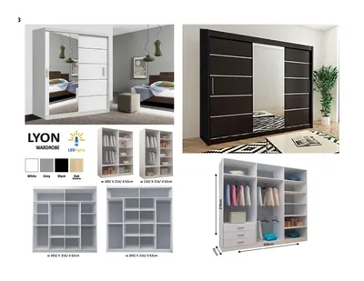 Lyon Slide door wardrobe