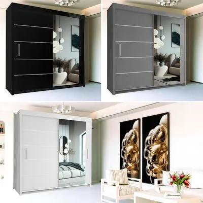 Lyon Slide door wardrobe, view 7