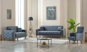 Malisa Sofabed Grey with Storage