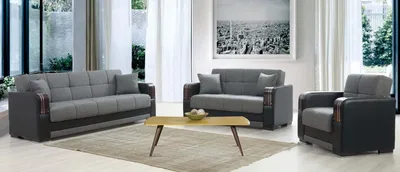 Malta Grey Sofabed with Storage 52-103