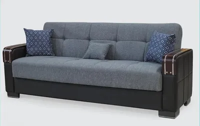 Malta Grey Sofabed with Storage 52-103, view 2