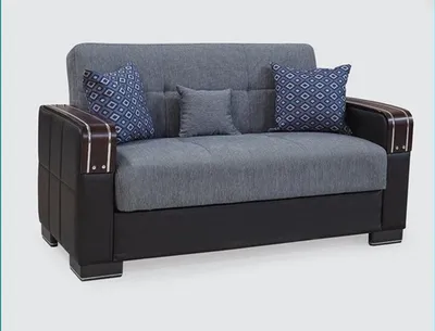 Malta Grey Sofabed with Storage 52-103, view 3