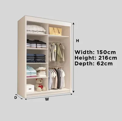 Milan Slide door wardrobe, view 5