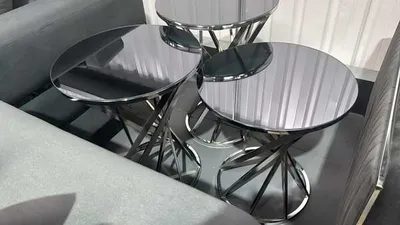 Modern Coffee Table — Natural Mermer