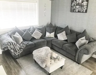 Nicole 5-Seater Chesterfield Corner Sofa – Elegant, Comfortable Fabric Couch, view 9